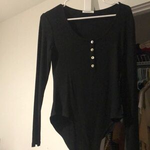 Black body suit